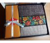 Постельное белье Cotton Box - Folk Art Vizon (Турция), евро комплект